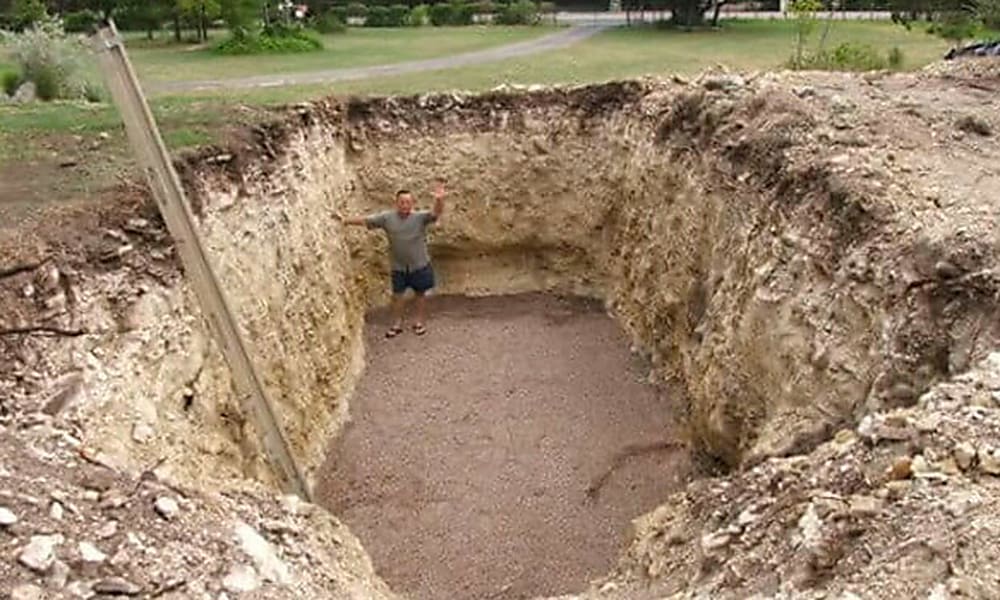 This Guy Dug a Hole in His Backyard and Ended Up Building Something Amazing